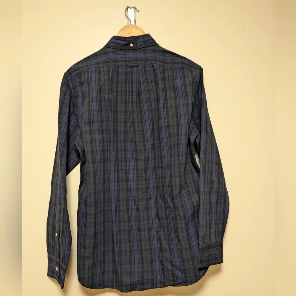 J.Crew Men’s Relaxed Fit Plaid Button-Down Shirt – Size S  Nwt
